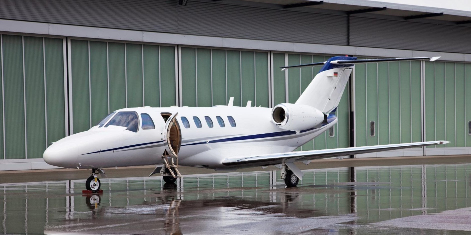Amsterdam → Brussels · Cessna Citation CJ2