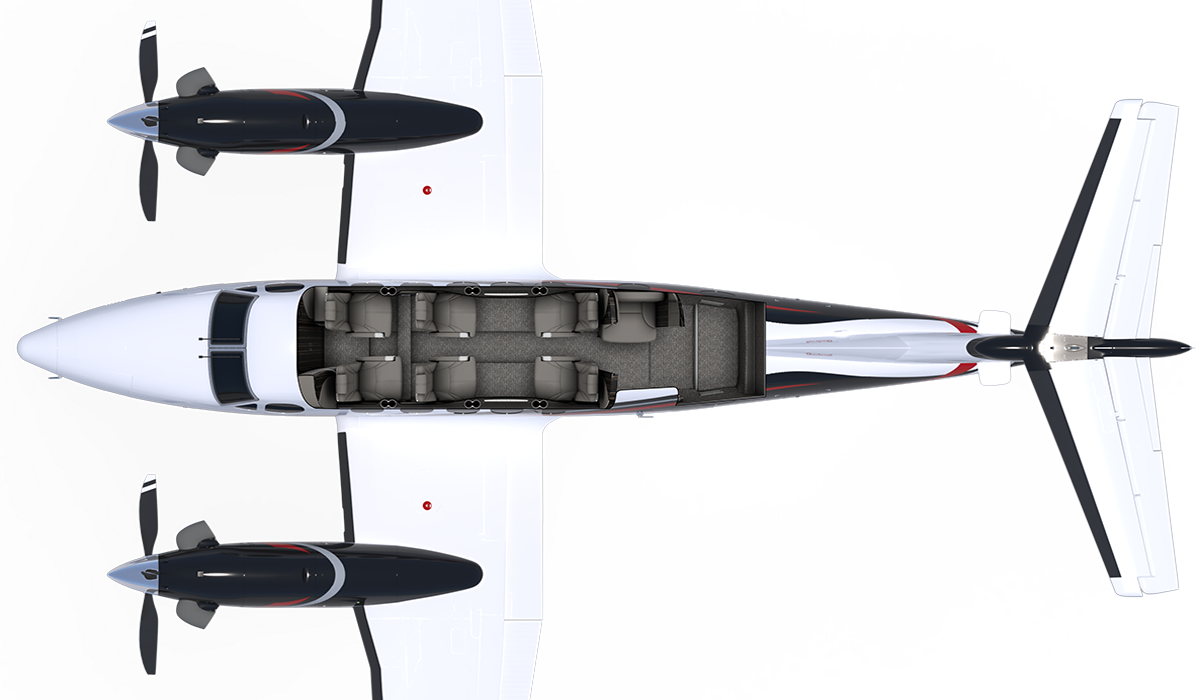 Beechcraft King Air 260 impressie 1