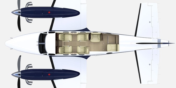 Beechcraft King Air C90 impressie 2