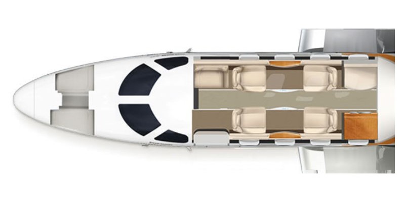 Embraer Phenom 100 impressie 1