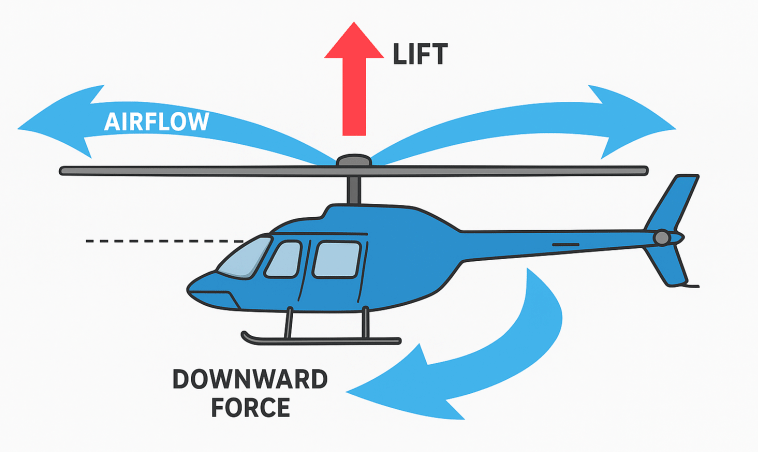 Hoe helikopters vliegen - Een balans van bladen en krachten 2